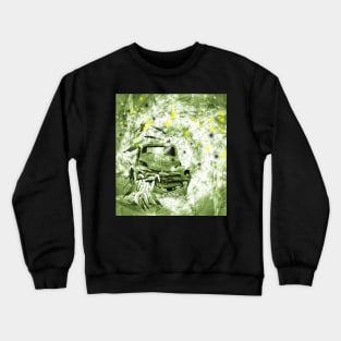 Dream wreck in grunge kaleidoscope Crewneck Sweatshirt